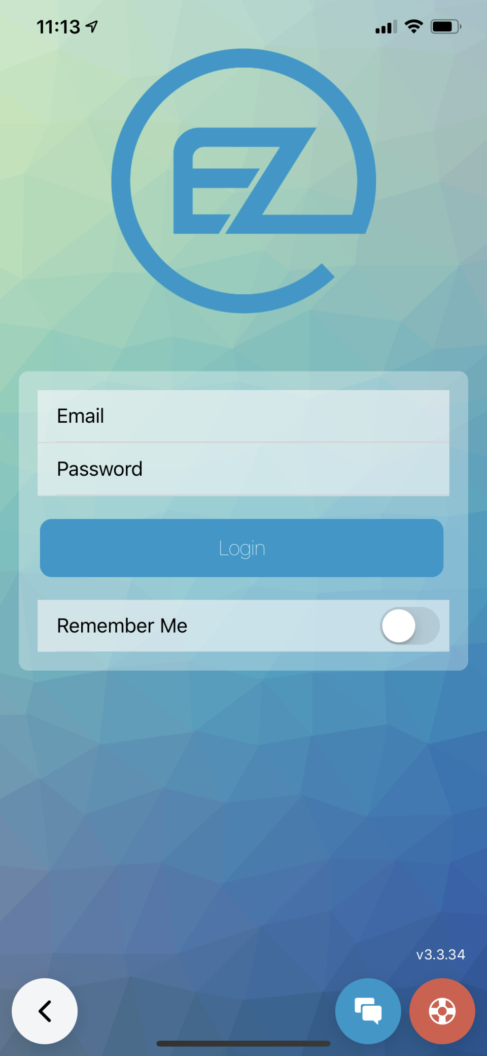 screenshot of EZ FORMS